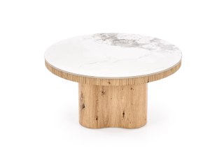 MAGNUM ława biały marmur / naturalny
