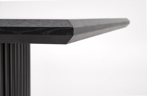 BOLERO stół rozkładany 160-250x90x78 cm dąb naturalny/czarny