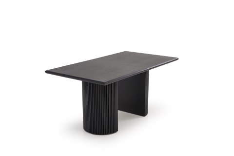 BOLERO stół rozkładany 160-250x90x78 cm dąb naturalny/czarny