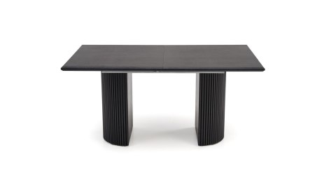 BOLERO stół rozkładany 160-250x90x78 cm dąb naturalny/czarny