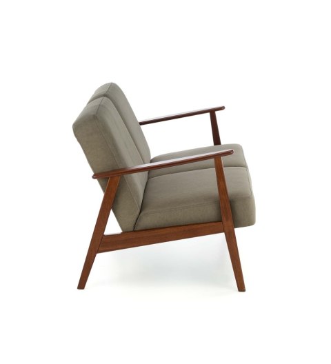 MILANO 2S sofa - oliwkowy tap. Castel 39
