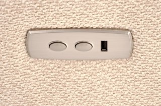 GALEON fotel wypoczynkowy z funkcją elektrycznego rozkładania, beżowy