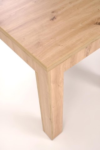 GIZMO stół rozkładany blat - dąb artisan, nogi - dąb artisan