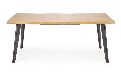 DICKSON 2 stół rozkładany 150-210/90 cm, blat - naturalny, nogi - czarny