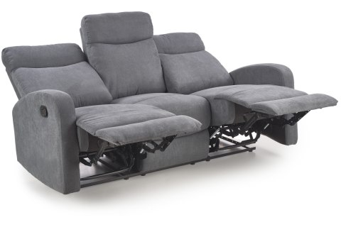OSLO 3S, sofa 3S ciemny popiel