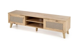 BORNEO RTV-1 stolik RTV dąb artisan/czarny
