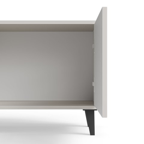 RANDOM 2 RTV-2 stolik RTV 180 cm kaszmir / orzech / czarny