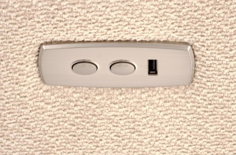 GALEON fotel wypoczynkowy z funkcją elektrycznego rozkładania, beżowy