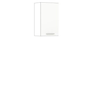 Modena MD04 G45 - szafka górna 45 cm, korpus + front - Biały Połysk / Grafit