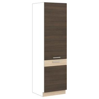 Modena MD22 D60C - wysoki słupek gospodarczy 60 cm, korpus + front - Rijeka Ciemna / Rijeka Jasna