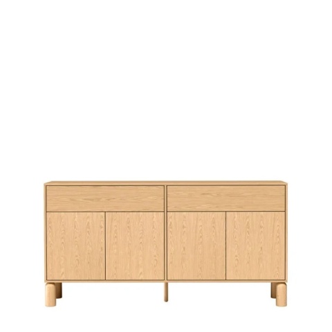 Komoda Sanden SN-1 180 cm - Dąb Bookmatch