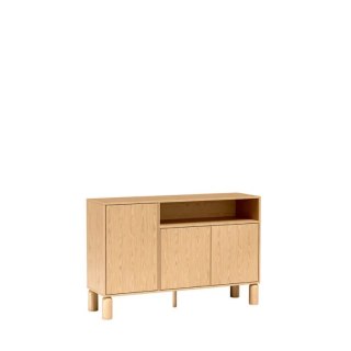 Komoda Sanden SN-2 140 cm - Dąb Bookmatch
