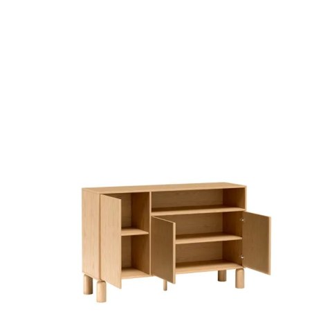 Komoda Sanden SN-2 140 cm - Dąb Bookmatch