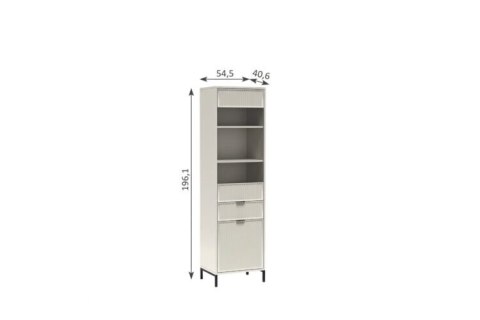 LINKaSTYLES LS-5 wysoka witryna 196 cm