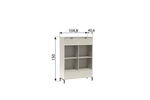 LINKaSTYLES LS-8 witryna z oświetleniem LED