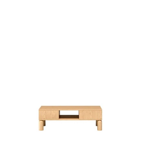 Stolik kawowy Sanden SN-7 110 cm - Dąb Bookmatch