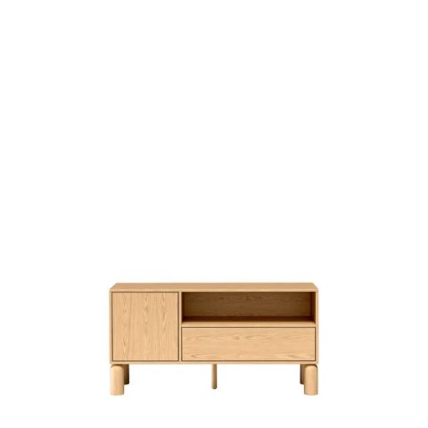 Szafka RTV Sanden SN-5 120 cm - Dąb Bookmatch
