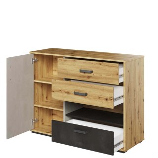 Komoda młodzieżowa Qubic QB-07 1D3S