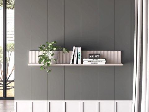 Półka wisząca DUNEA 10 120 cm - kaszmir