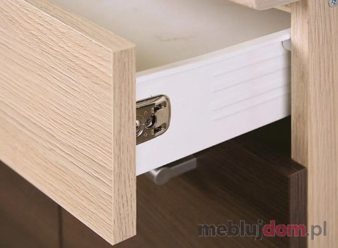 Kuchnia Modena 220 cm z blatem - Rijeka jasna / Rijeka ciemna