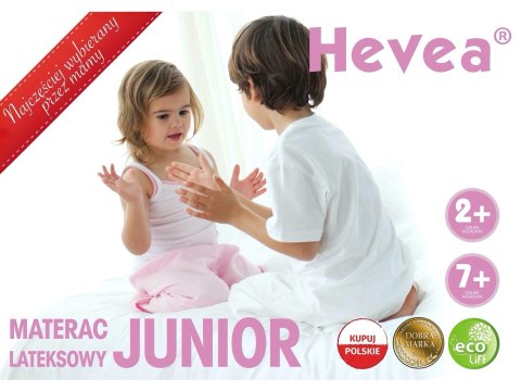Materac lateksowy Hevea Junior 200x120 (Medica)