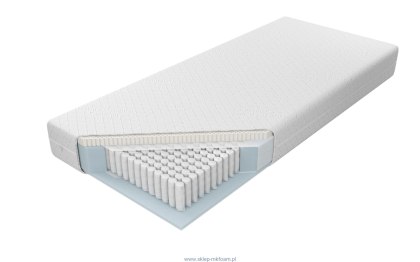 Materac Multipocket Talalay Natural H2 140x200 - hybrydowy, pokrowiec Anti Stress | M&K Foam