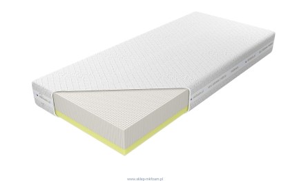 Materac Czwarty Zakres 100x200 - lateksowy, pokrowiec Silver Active | M&K Foam