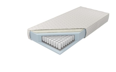 Materac Estrella 90x200 - kieszeniowy, pokrowiec Silver Active | M&K Foam