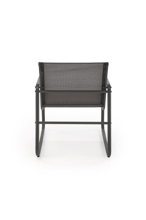 CONOR zestaw ogrodowy ( sofa + fotel 2x + ława ), ciemny popiel / jasny popiel