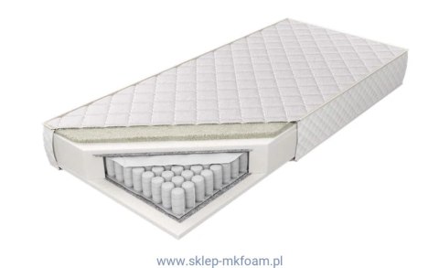 Materac Texel 200x200 - kieszeniowy, pokrowiec Alergik | M&K Foam