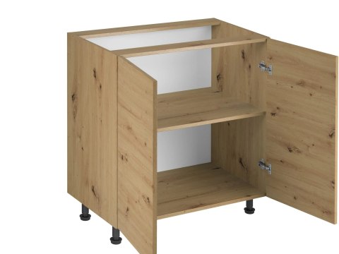 Szafka kuchenna dolna Langen D80 - Dąb Artisan / Dąb Artisan