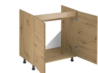 Szafka kuchenna dolna Langen D80Z - Dąb Artisan / Dąb Artisan