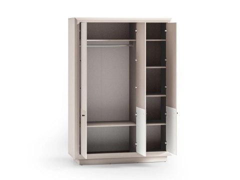 Szafa trzydrzwiowa SOLO 01 Cashmere 138 cm - ML Meble