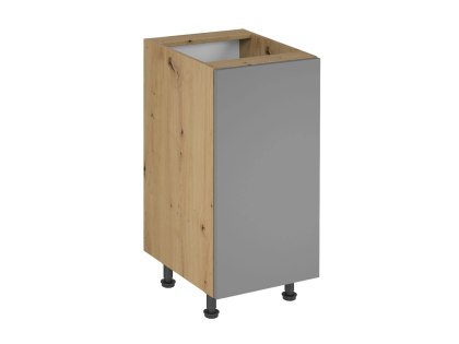 Szafka kuchenna Langen dolna D40 P/L - Dąb Artisan / Beige