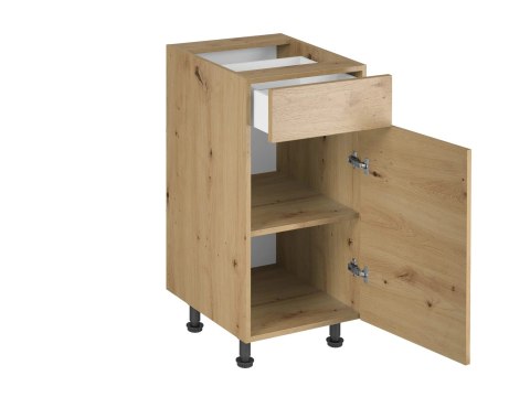 Szafka kuchenna Langen dolna D40S1 P/L UCHWYT KL. - Dąb Artisan / Dąb Artisan