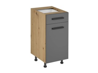 Szafka kuchenna Langen dolna D40S1 P/L UCHWYT KL. - Grey / Dąb Artisan