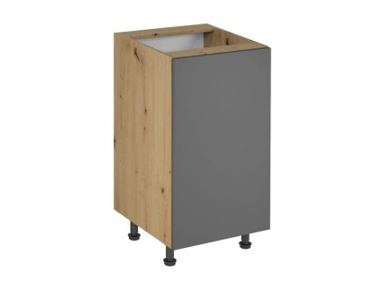 Szafka kuchenna Langen dolna D45 P/L - Grey / Dąb Artisan