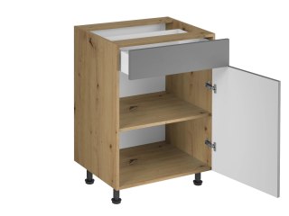 Szafka kuchenna Langen dolna D60S1 P/L UCHWYT KL. - Dąb Artisan / Beige