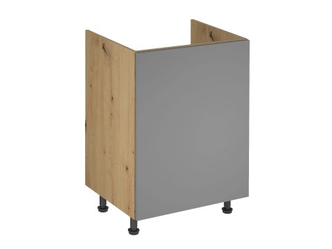 Szafka kuchenna Langen dolna D60Z-P/L - Dąb Artisan / Beige