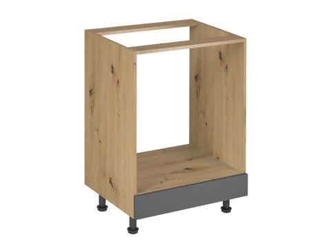 Szafka kuchenna Langen dolna D60ZK - Grey / Dąb Artisan