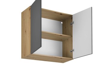 Szafka kuchenna górna Langen G80 - Grey / Dąb Artisan