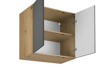Szafka kuchenna górna Langen G80G - Grey / Dąb Artisan