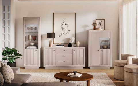Zestaw mebli do salonu SOLO SET 03 Cashmere - ML Meble