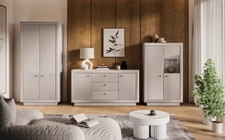 Zestaw mebli do salonu SOLO SET 04 Cashmere - ML Meble