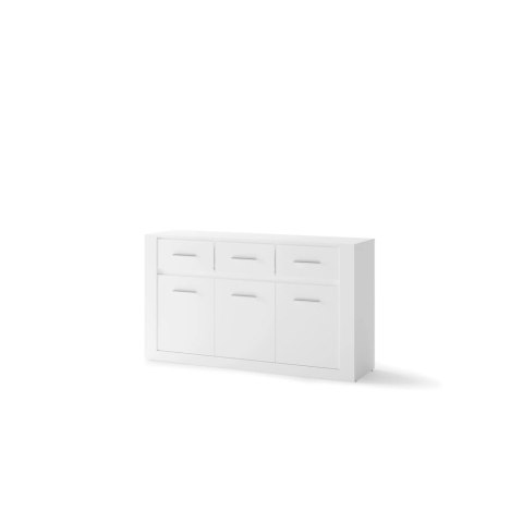 Komoda 3D3S 160 cm Idea ID-09 - biały alpejski