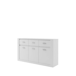 Komoda Arti AR-09 160 cm - 3 drzwi i 3 szuflady - biały