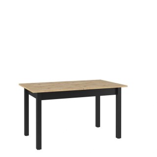 Stół rozkładany Quant QA-10 146-186 cm - dąb artisan / czarny