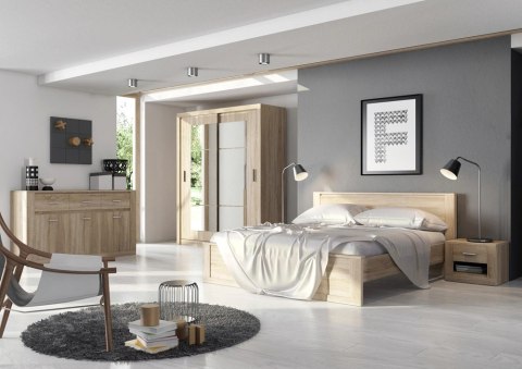 Stolik nocny 50 cm Idea ID-07 - dąb shetland