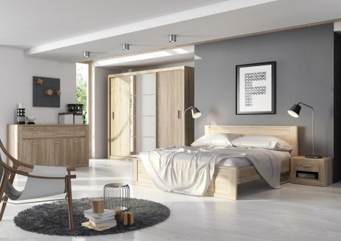 Stolik nocny 50 cm Idea ID-07 - dąb shetland