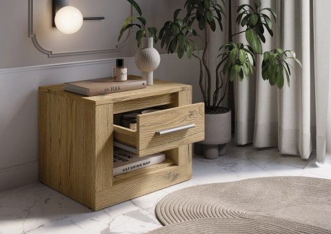 Stolik nocny 50 cm Idea ID-07 - szary